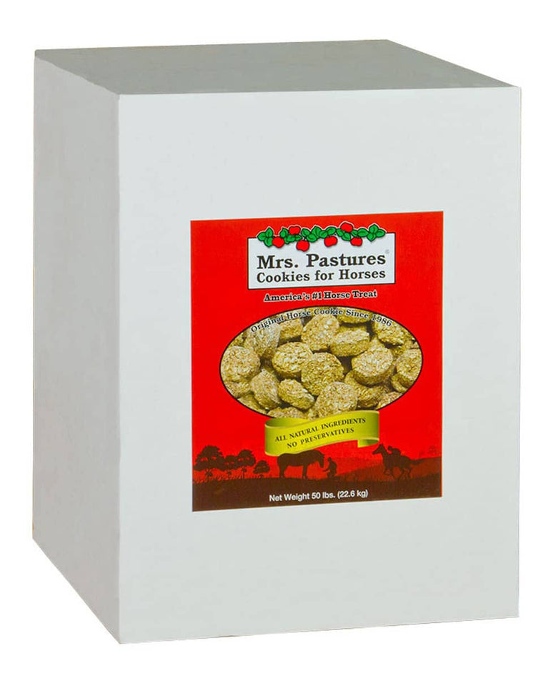 Mrs Pastures Horse Cookies Refill Box 35 lb