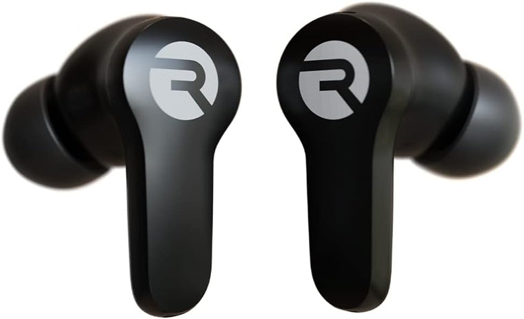 Raycon The Work Earbuds Bluetooth Wireless Earphones with Microphone- Stereo Sound in-Ear Bluetooth Headset True Wireless Earbuds with 32 Hours of Battery Life & Three Sound Profiles- (Jet Silver)