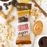 Perfect Bar Layers, Crispy Peanut Butter & Chocolate, 16 Count