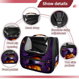 Halloween Pet Carrier Airline Approved Pet Carrier Bag Dog Carrier for Small Medium Cats Dogs Puppies Kitten