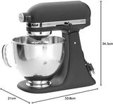 KitchenAid Artisan Series 5 Quart Tilt Head Stand Mixer with Pouring Shield KSM150PS, Cast Iron