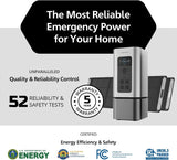 Generark Solar Generator for Homes & RVs: Three (3) HomePower 2 PLUS Backup Battery Power Stations & Eight (8) All-Weather Portable Solar Panels. 2200W – 4400W at 110V, 2060Wh. Up to 7 Days of Emergency and Reliable Power. 12 AC Power Outlets. 12 USB