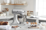 KitchenAid Artisan Series 5 Quart Tilt Head Stand Mixer with Pouring Shield KSM150PS, Cast Iron