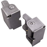 maXpeedingrods 2Pcs Dump Trailer Hinges Heavy Duty Trailer Hinge Grease Fitting Weld On for Dump Trucks or Dump Trailers