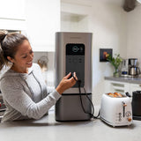 Generark Solar Generator for Homes & RVs: Three (3) HomePower 2 PLUS Backup Battery Power Stations & Eight (8) All-Weather Portable Solar Panels. 2200W – 4400W at 110V, 2060Wh. Up to 7 Days of Emergency and Reliable Power. 12 AC Power Outlets. 12 USB