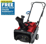 Toro Power Clear 518 ZE Snow Blower, 99cc, 4-Cycle, 18×22