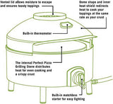 Pizzacraft Pizzeria Pronto Portable Outdoor Pizza Oven, Lightweight, Portable & Safe On Any Surface
