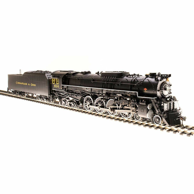 Broadway Limited Imports – HO Brass J3A 4-8-4 w/DCC u0026 Paragon 3, Cu0026O #610 – 4900
