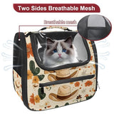 Halloween Pet Carrier Airline Approved Pet Carrier Bag Dog Carrier for Small Medium Cats Dogs Puppies Kitten