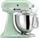 KitchenAid Artisan Series 5 Quart Tilt Head Stand Mixer with Pouring Shield KSM150PS, Cast Iron