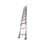 Werner 24-ft Aluminum 200-lb Type III Extension Ladder D1124-2