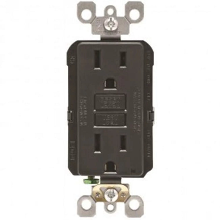 Mfg R04-GFNT1-0KE Outlet Gfci St 15A & 125V Black