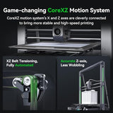 Creality K1C 3D Printer, 600mm/s High-Speed Auto Leveling Clog-Free Robust Direct Extruder K1 SE Upgraded 3D Printer with AI Camera 300??C Printing Silent Mode Support Carbon Fiber Filaments