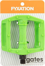 Fyxation Gates PC Pedals Green