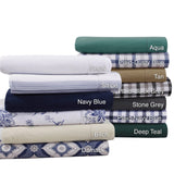 200-gsm Damask Printed Deep Pocket Flannel Sheet Set King