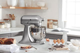 KitchenAid Artisan Series 5 Quart Tilt Head Stand Mixer with Pouring Shield KSM150PS, Cast Iron