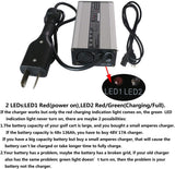 New 48V 6A Golf Cart Battery Charger with Crows Foot Plug