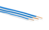 50 Feet (15 Meter) – Insulated Solid Copper THHN / THWN Wire – 12 AWG, Wire is Made in the USA, Residential, Commerical, Industrial, Grounding, Electrical rated for 600 Volts – In Blue