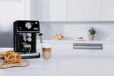 De’Longhi ECP3120 15 Bar Espresso Machine with Advanced Cappuccino System, 9.6 x 7.2 x 11.9 inches, Black/Stainless Steel