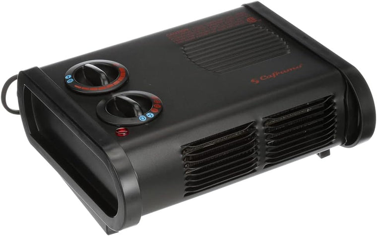 Caframo True North Heater. Low Profile, Quiet, Powerful Heater for Work and Home. Black, 11.25 x 8 x 5 (9206CABBX)