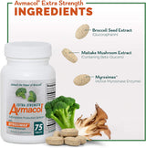 Avmacol Extra Strength Sulforaphane Production System for Immune Support, 75 Tablets