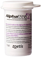 AlphaTRAK 2 Blood Glucose Test Strips 50 Count