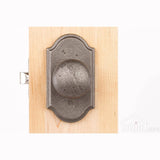 Weslock Wexford Privacy Door Knob with Premiere Rose – Oil Rubbed Bronze – 07110F1F1SL20