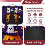 Halloween Pet Carrier Airline Approved Pet Carrier Bag Dog Carrier for Small Medium Cats Dogs Puppies Kitten