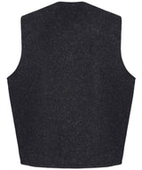 Filson Mackinaw Wool Vest, Charcoal, Large