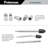 Prokomon Petrol Gasoline Engine Cylinder Compression Tester Kit with M10 M12 M14 M16 M18
