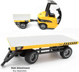 Top Race Jumbo Remote Control Forklift 13 Inch Tall, 8 Channel Full Functional Professional RC Forklift Construction Toys, High Powered Motors, 1:10 Scale – Heavy Metal – (TR-216)