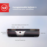 Contour Design RollerMouse Red Wireless – Wireless Ergonomic Mouse for Laptop and Desktop Computer Use – 2.4 GHz Ambidextrous Computer Mouse – Mac & PC Compatible