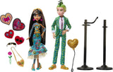 Monster High Cleo De Nile and Deuce Gorgon Collectible Dolls, Howliday Love Edition 2-Pack