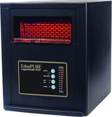 EdenPURE CopperSMART No Bulbs to have to Replace 1500-Watt Electric Portable Heater with Remote Control