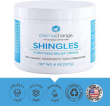 Natural Shingles Treatment and Relief Cream – with Manuka Honey – Shingle Nerve Pain Ointment – Natural Moisturizer for Face and Body – Stops Shingle Breakouts, Burning, Scar, Itchy Dry Skin (8oz)