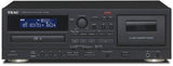 Teac Cassette and CD Player with USB Recorder and Mic Input Ad-850