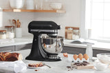 KitchenAid Artisan Series 5 Quart Tilt Head Stand Mixer with Pouring Shield KSM150PS, Cast Iron