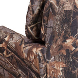 Emma and Oliver Camouflaged Fabric Kids Recliner with Cup Holder