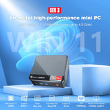 Beelink SER4 Ryzen Mini PC Windows 11 AMD Ryzen 7 4800U(7nm, 8C/16T)up to 4.2GHz, 32GB DDR4 RAM 512GB NVME SSD, 4K@60Hz Triple Display Dual HDMI+Type-C, Support 57W Mini Gaming Computer WiFi 6E BT5.0