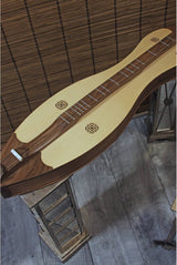 Roosebeck Grace Mountain Dulcimer 4-String Vaulted Spruce Knotwork – Walnut