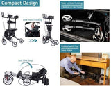 Smart Standing Upright Folding Senior Straight Upright Walker