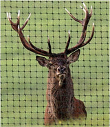 OldMacDonald Deer and Animal Fence Barrier Netting (55gr/sq m.) 7.5′ x 100′ (2.3m x 30m) (mesh 19x19mm)